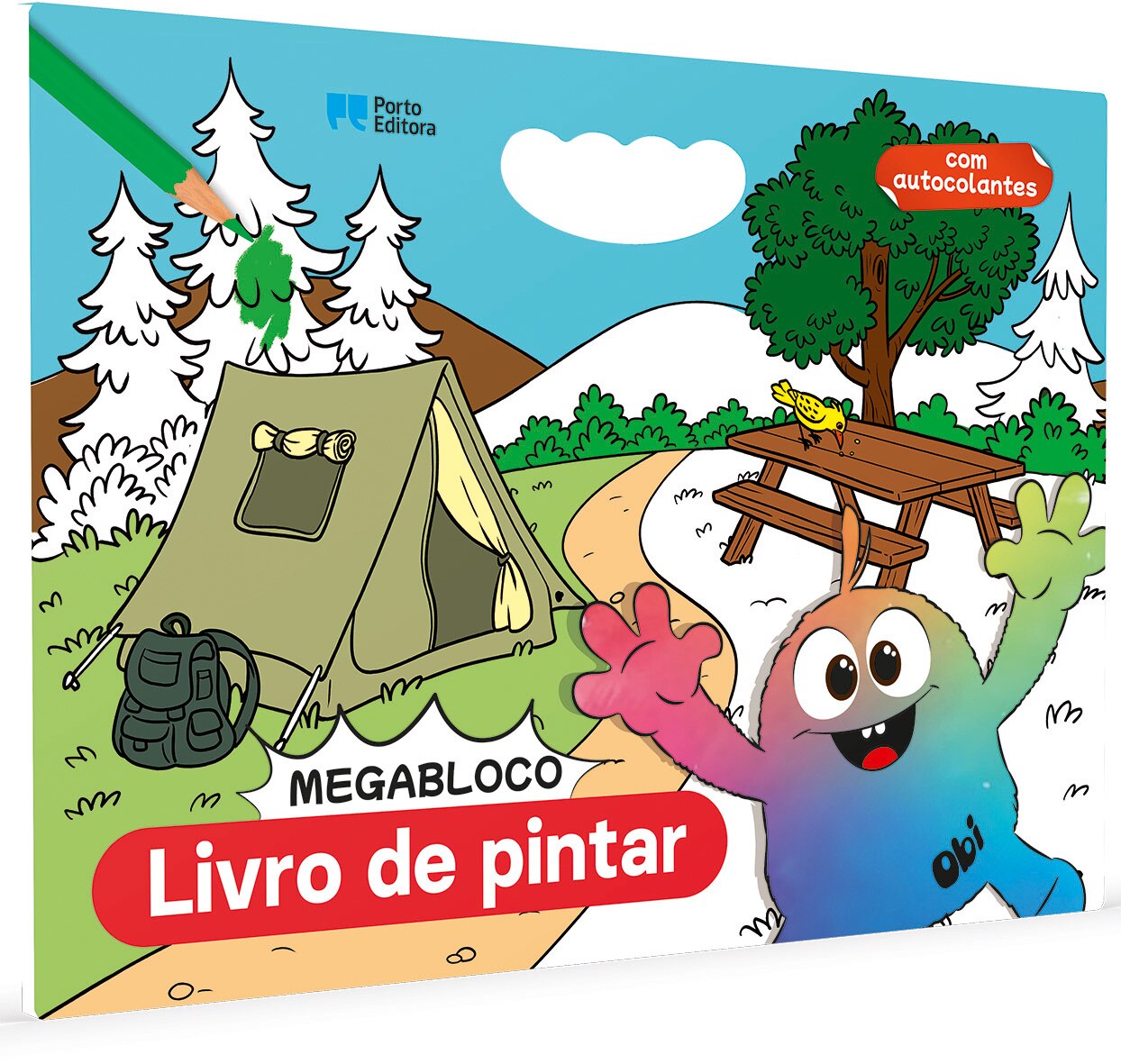 Megabloco: Livro de pintar Obi 1
