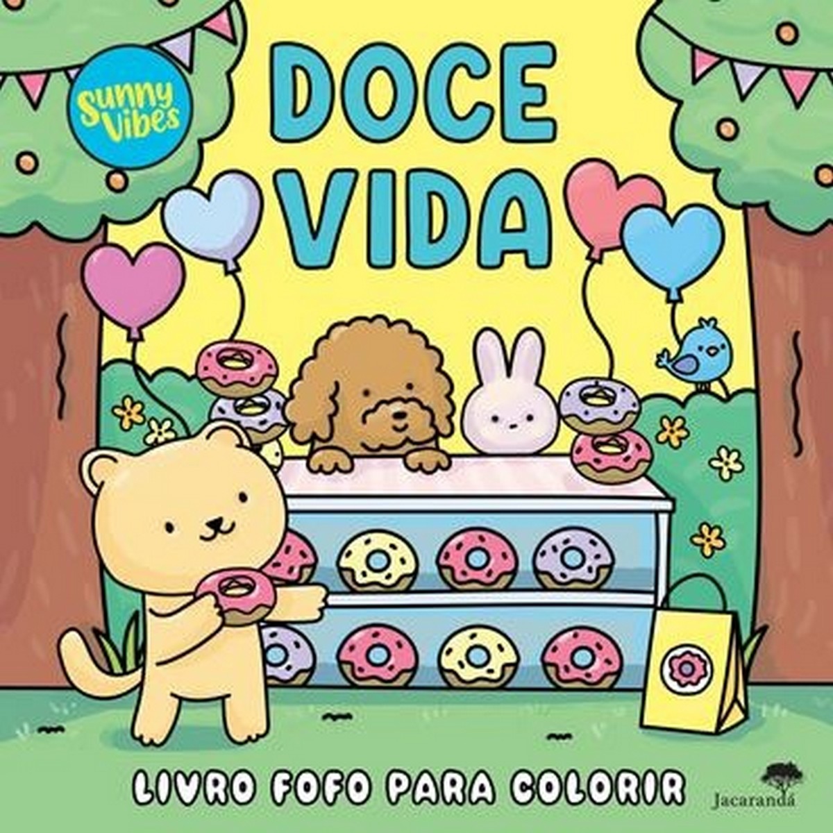 Doce Vida - Livro fofo para colorir 1
