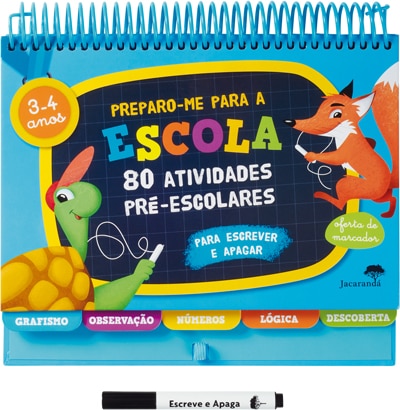 Imagem 0 de Preparo-me para a Escola - 80 Atividades Pré- Escolares - 3-4 Anos