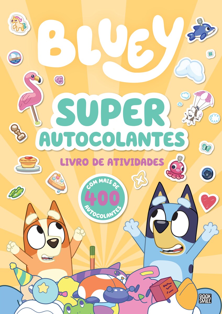 Bluey: Superautocolantes - Livro de atividades 1