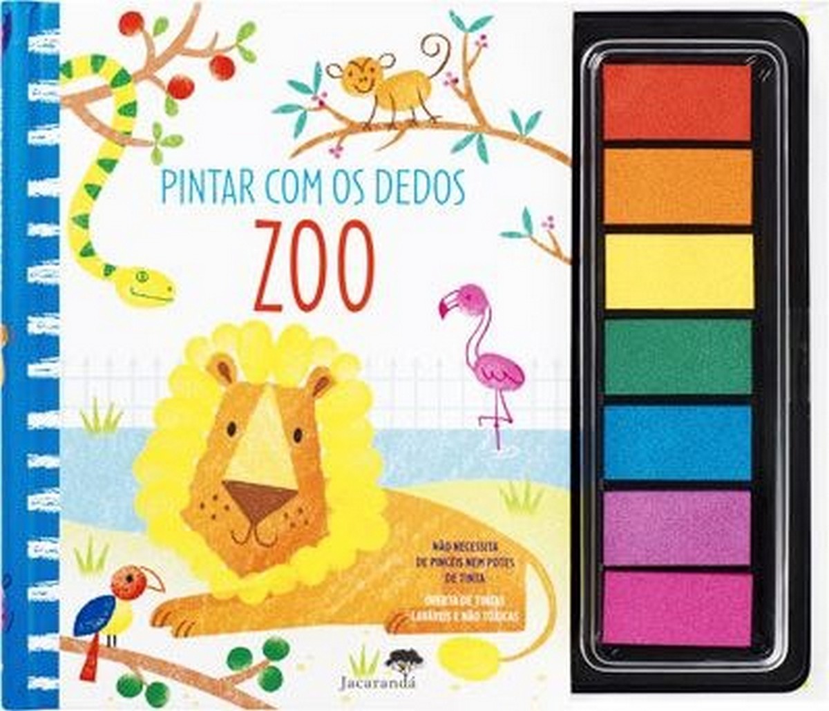 Pintar com os Dedos - Zoo 1
