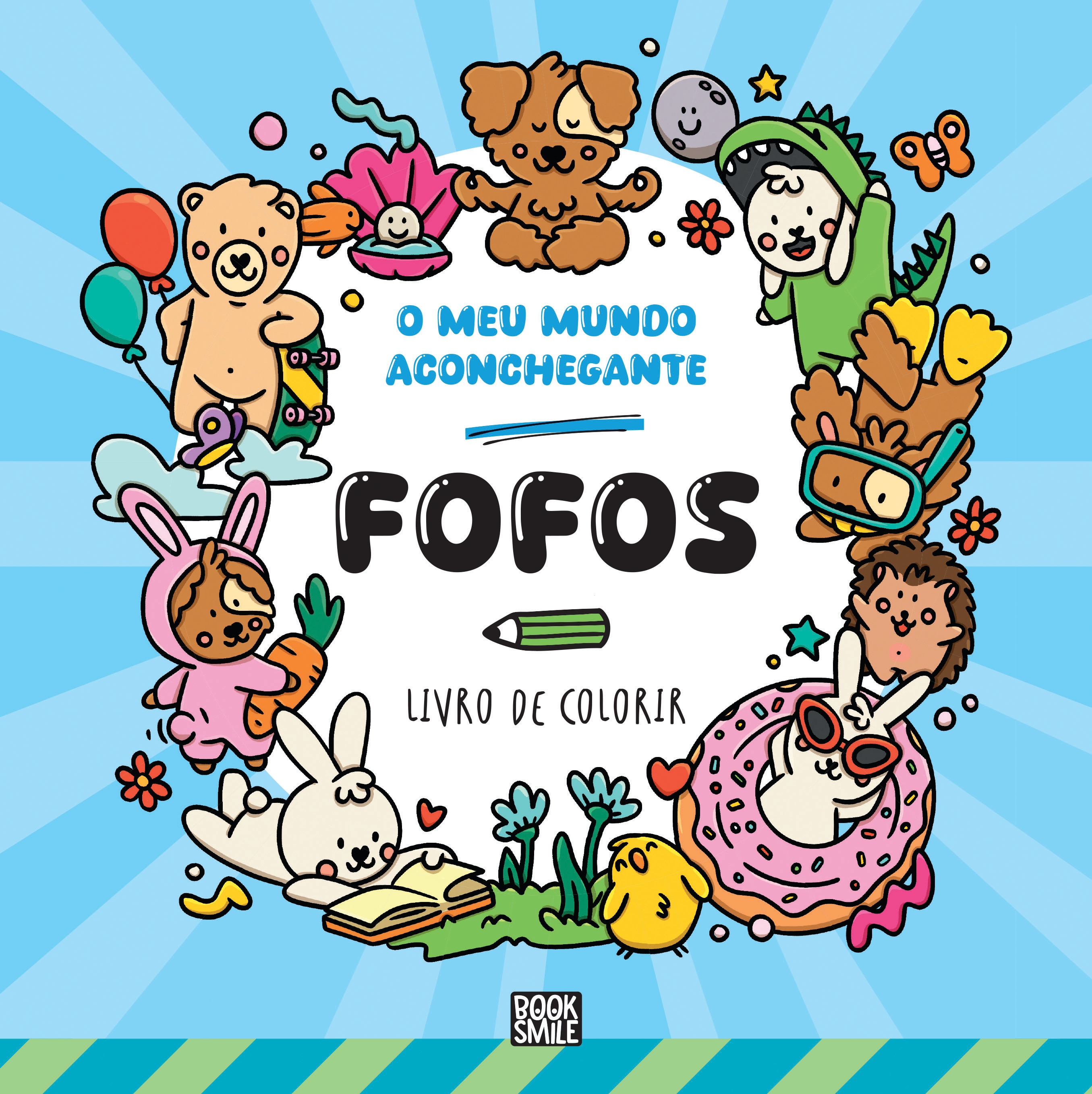 O Meu Mundo Aconchegante - Fofos - Livro de colorir 1