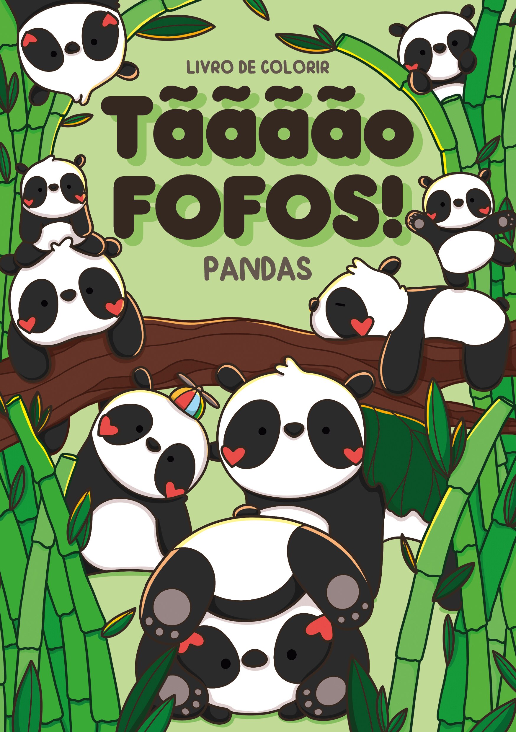 Imagem 0 de Tããããõ Fofos! - Pandas - Livro de colorir