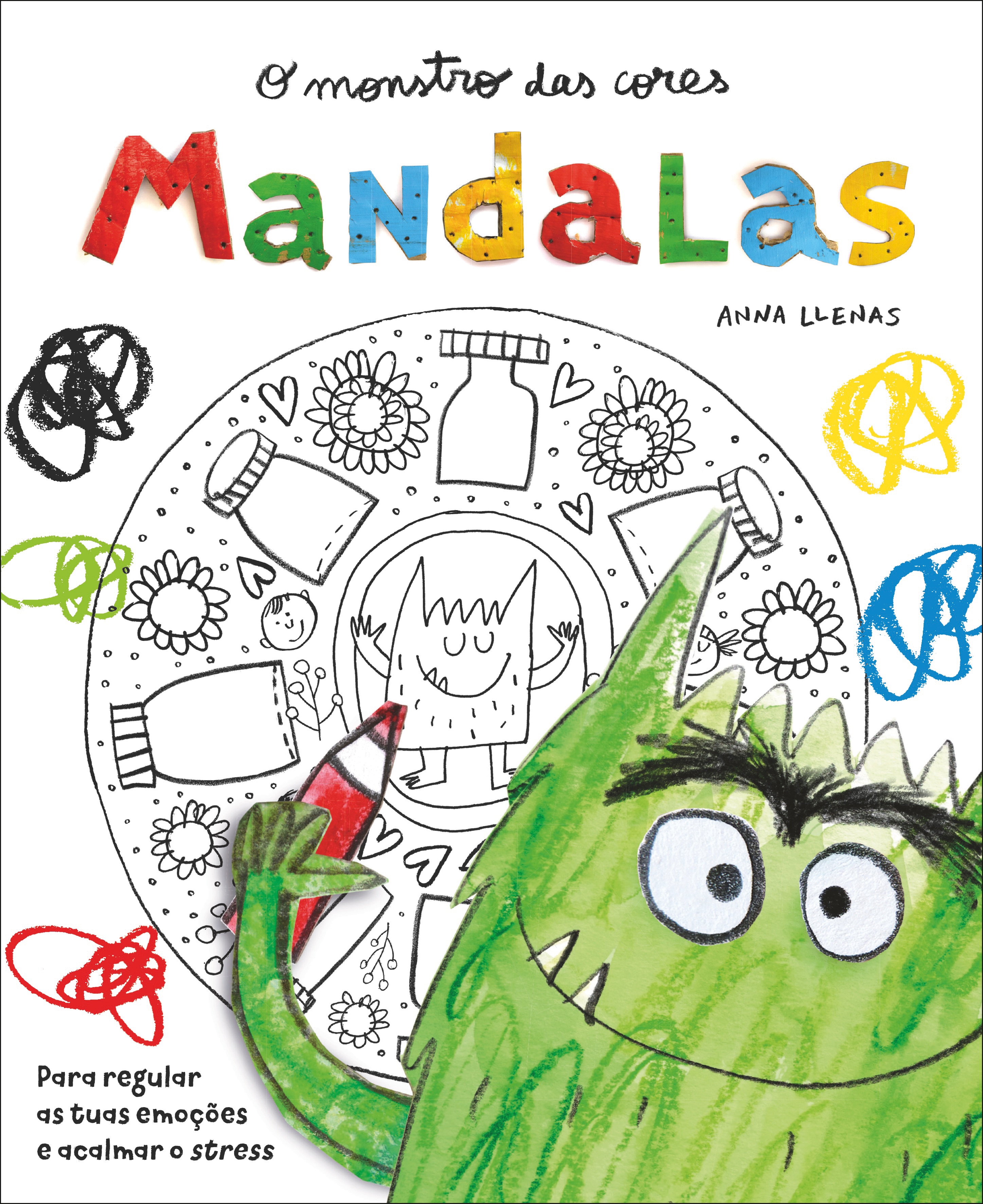 O Monstro das Cores - Mandalas para regular as tuas emoções e acalmar o stress 1