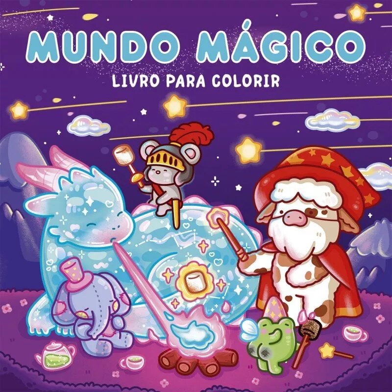 Mundo Mágico - Livro para Colorir 1