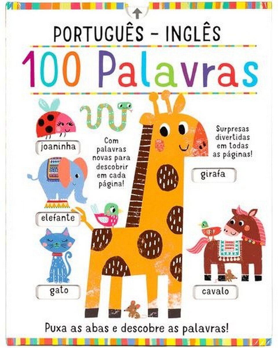 100 Palavras - Português - Inglês - Puxa as abas e descobre as palavras 1
