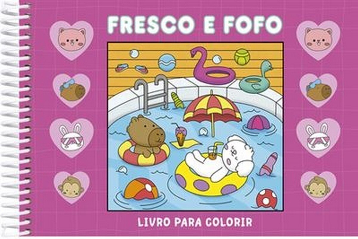 Fresco e Fofo - Livro para colorir 1