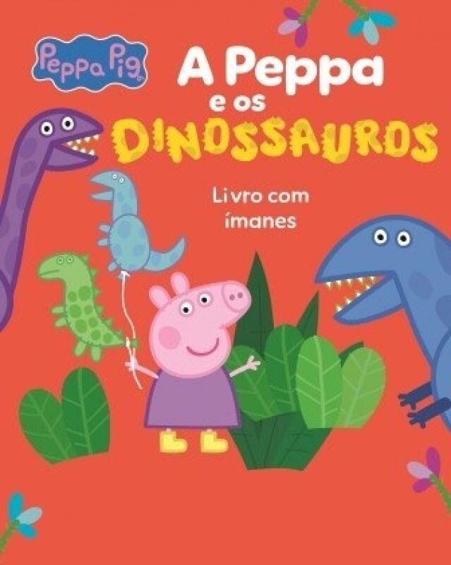 Imagem 0 de Peppa Pig - A Peppa e os Dinossauros - Livro com ímanes