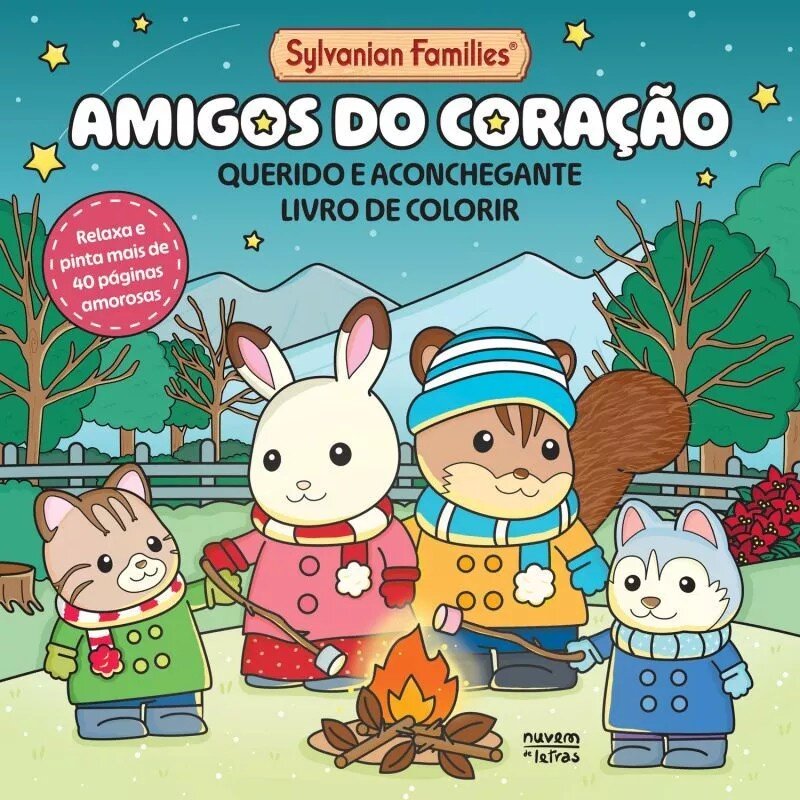 Sylvanian Families - Amigos do Coração - Livro de Colorir 1