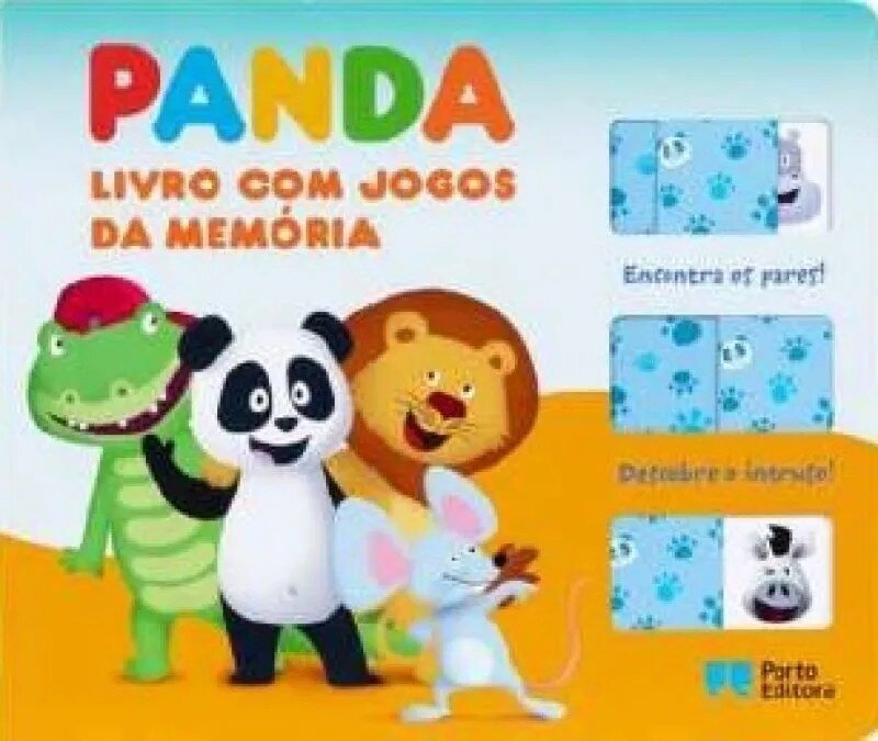Canal Panda - Livro com Jogos da Memória 1