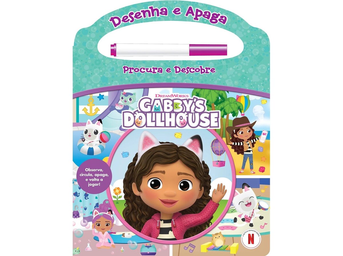 Gabby's Dollhouse - Desenha e Apaga / Procura e Descobre 1