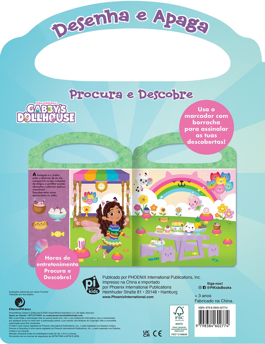 Gabby's Dollhouse - Desenha e Apaga / Procura e Descobre 4