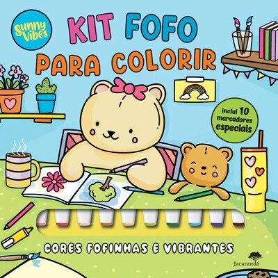Imagem 0 de Kit Fofo para Colorir - Cores fofinhas e vibrantes