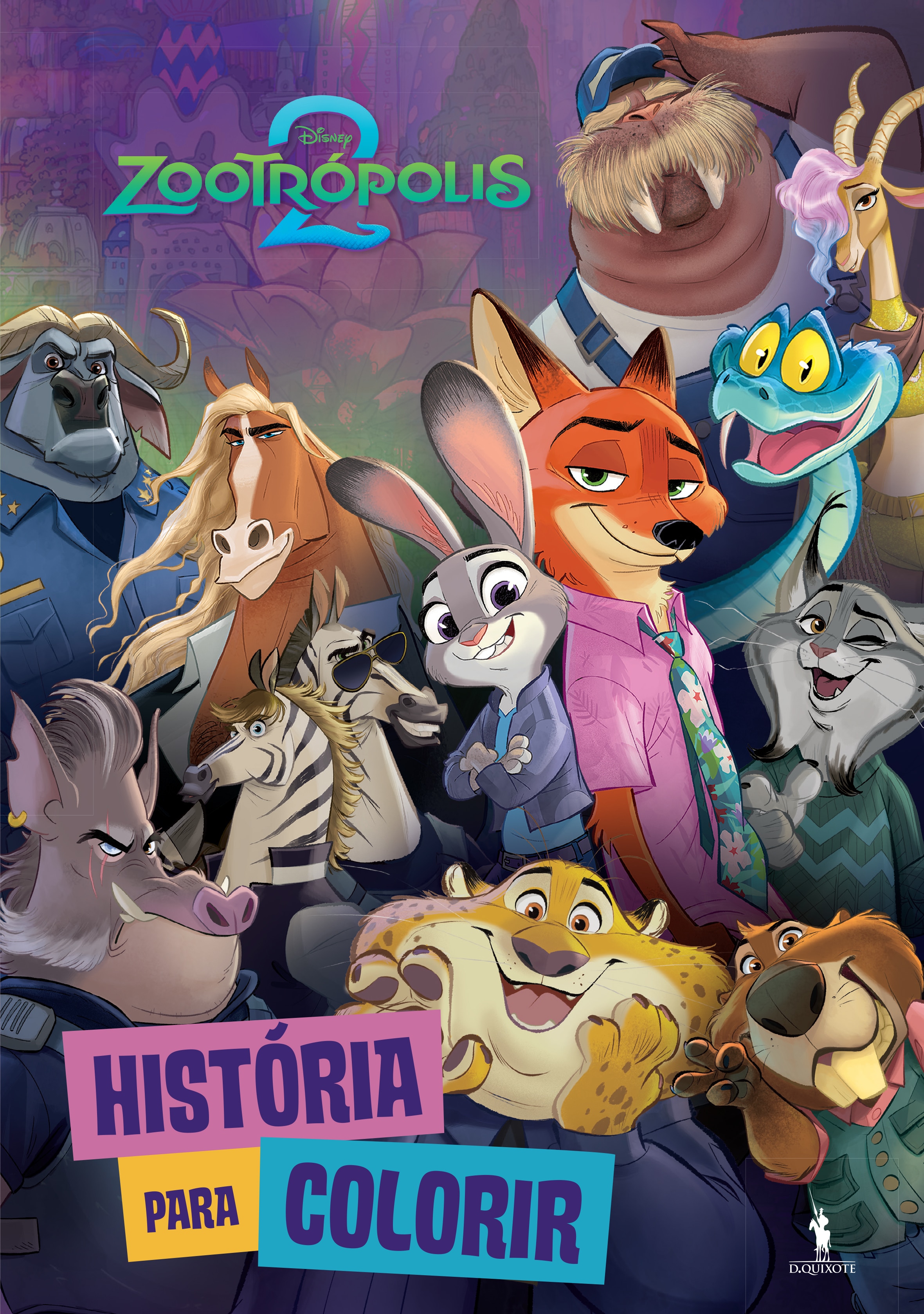 Zootropolis 2 historia para colorir 1