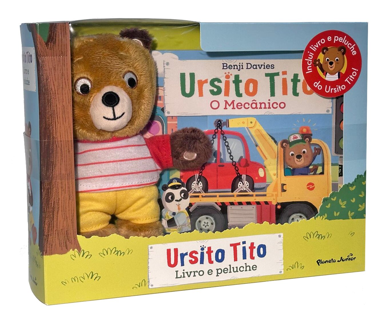 Imagem 0 de Ursito tito o mecanico livro e peluche