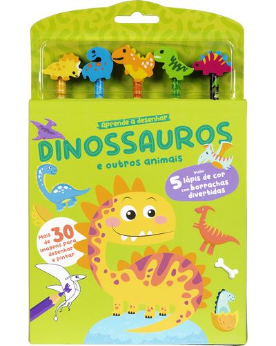 Aprende a desenhar dinossauros e outrosanimais 1