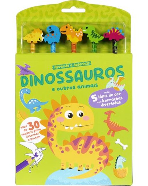 Imagem 0 de Aprende a desenhar dinossauros e outrosanimais