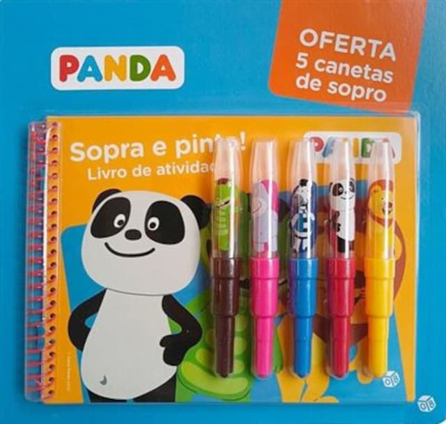 Imagem 0 de Panda sopra e pinta