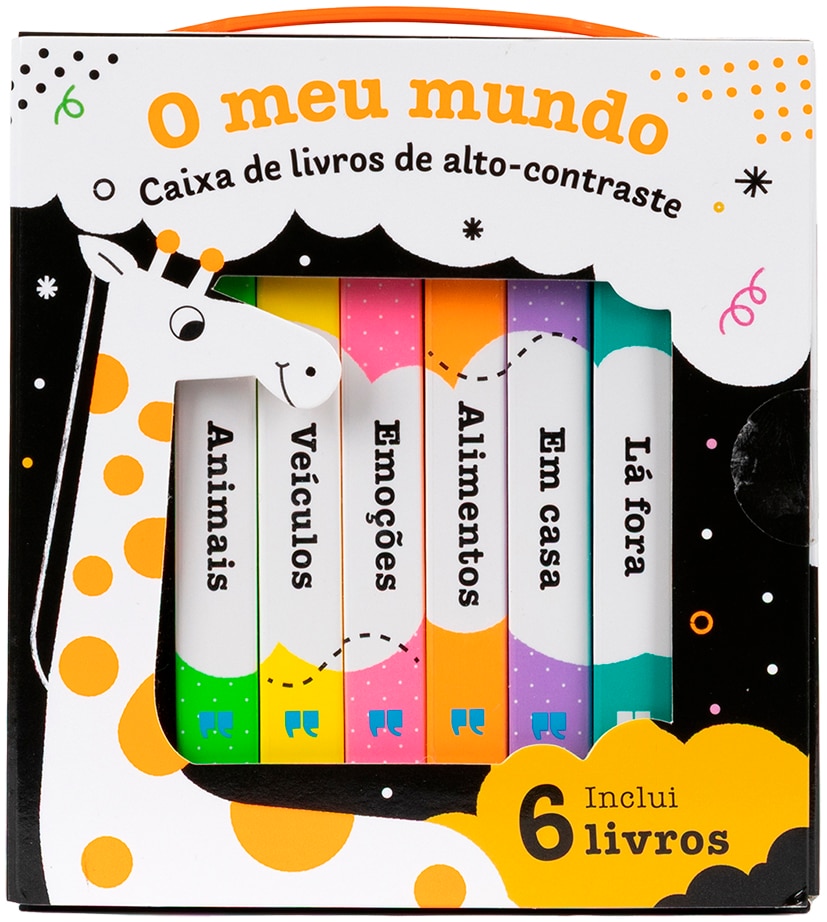 O meu mundo caixa de livros de alto-contraste 1