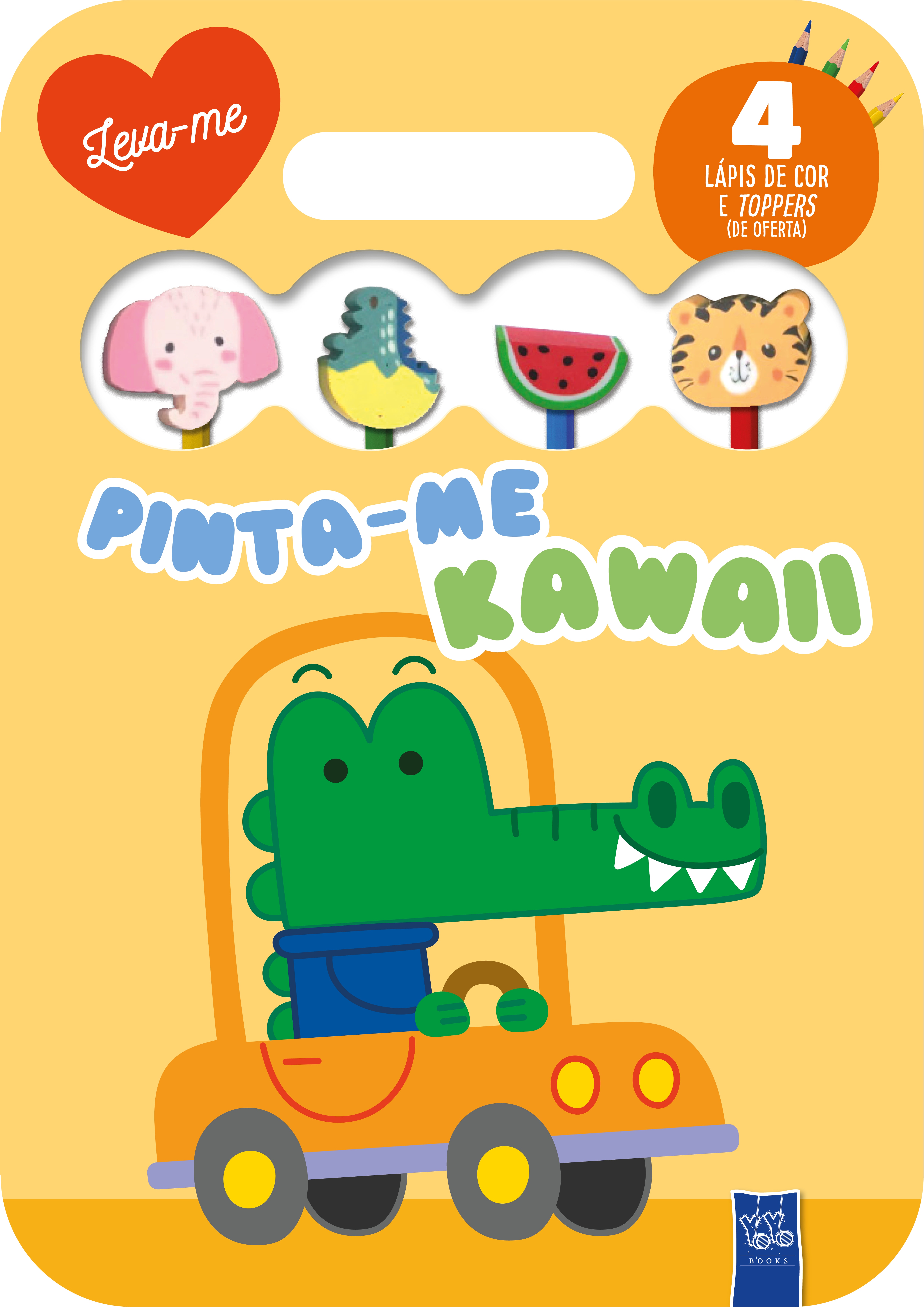 Imagem 0 de Leva-me Pinta-me Kawaii - Crocodilo
