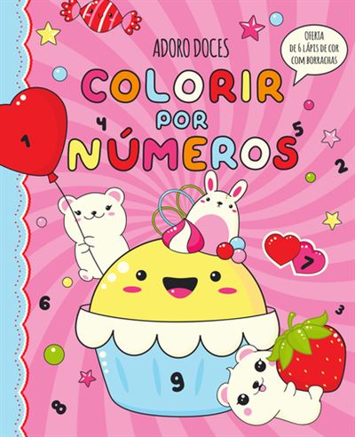 Imagem 0 de Adoro Doces-Colorir por Números