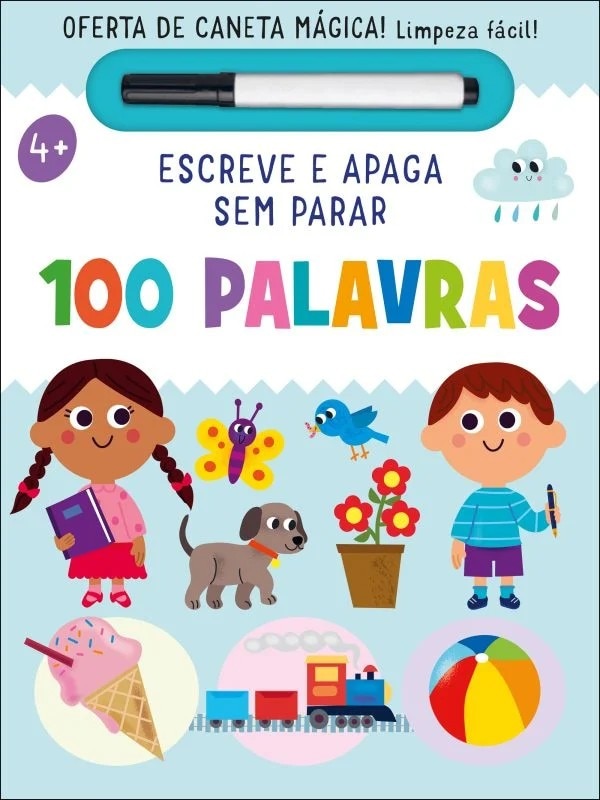 Imagem 0 de Escreve e Apaga Sem Parar - 100 Palavras