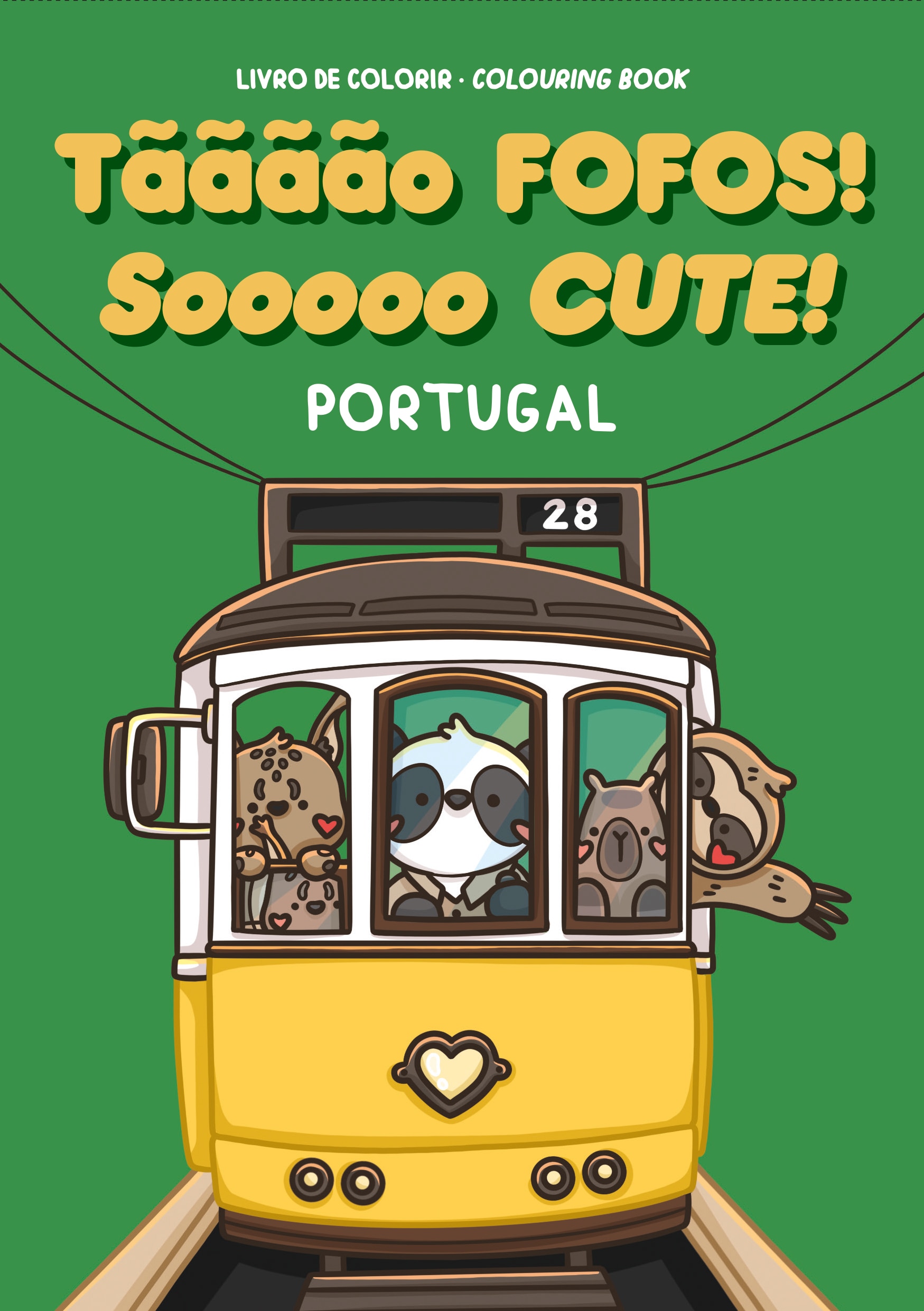 Imagem 0 de Tãããão Fofos! - Portugal / Sooooo Cute! - Portugal - Livro de colorir