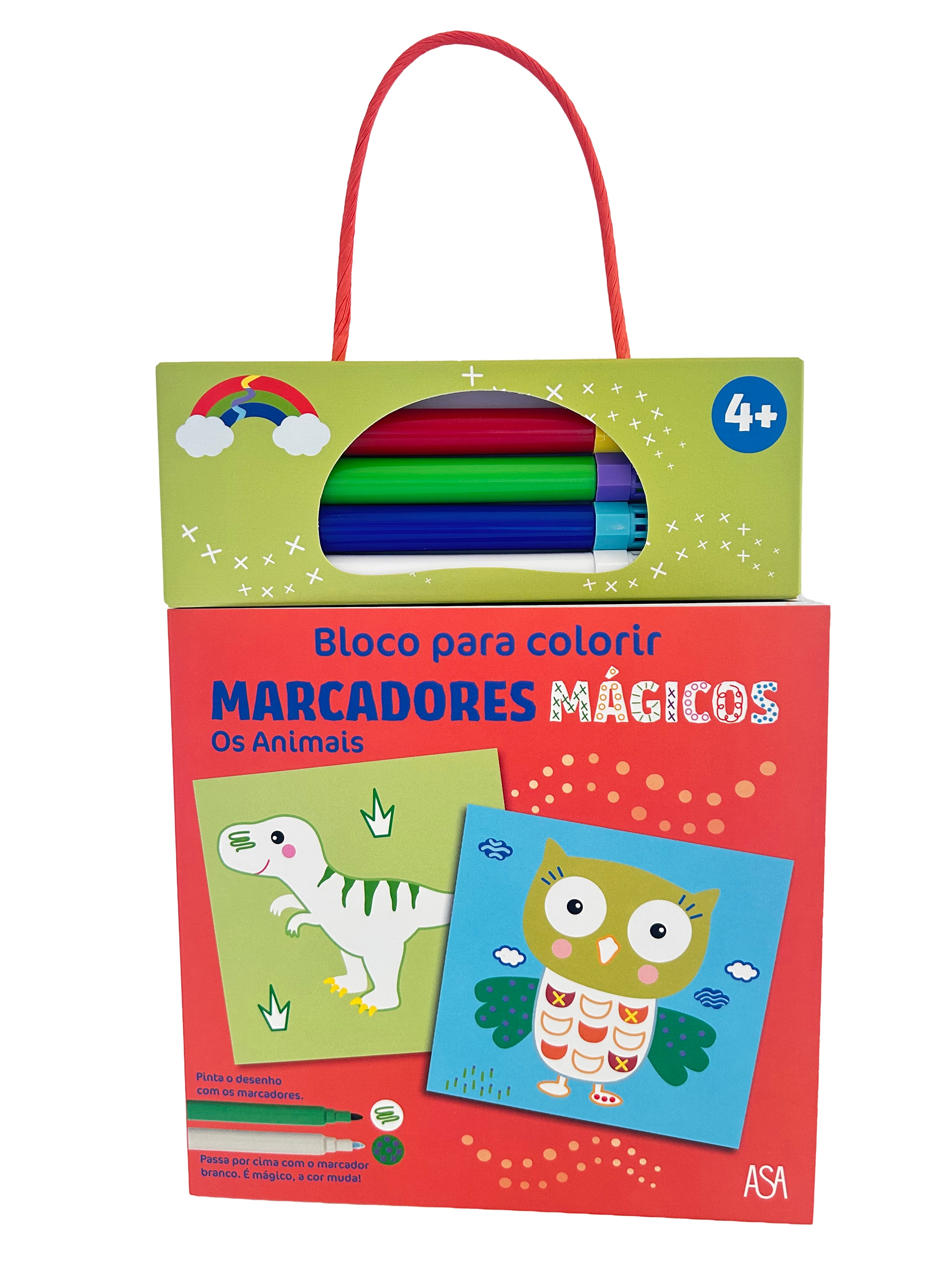 Imagem 0 de Bloco para Colorir - Marcadores Mágicos - Os Animais