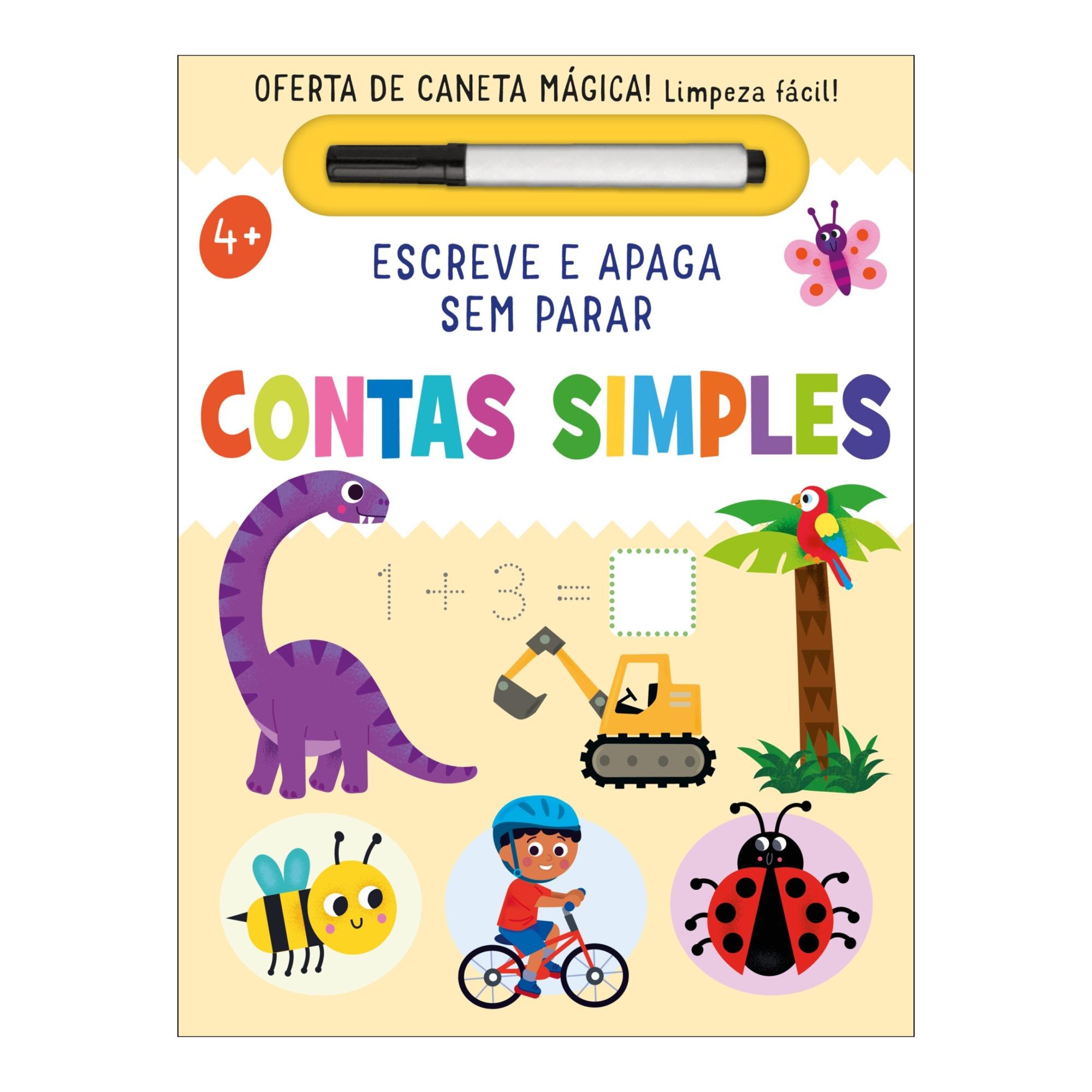 Escreve e Apaga Sem Parar - Contas Simples 1