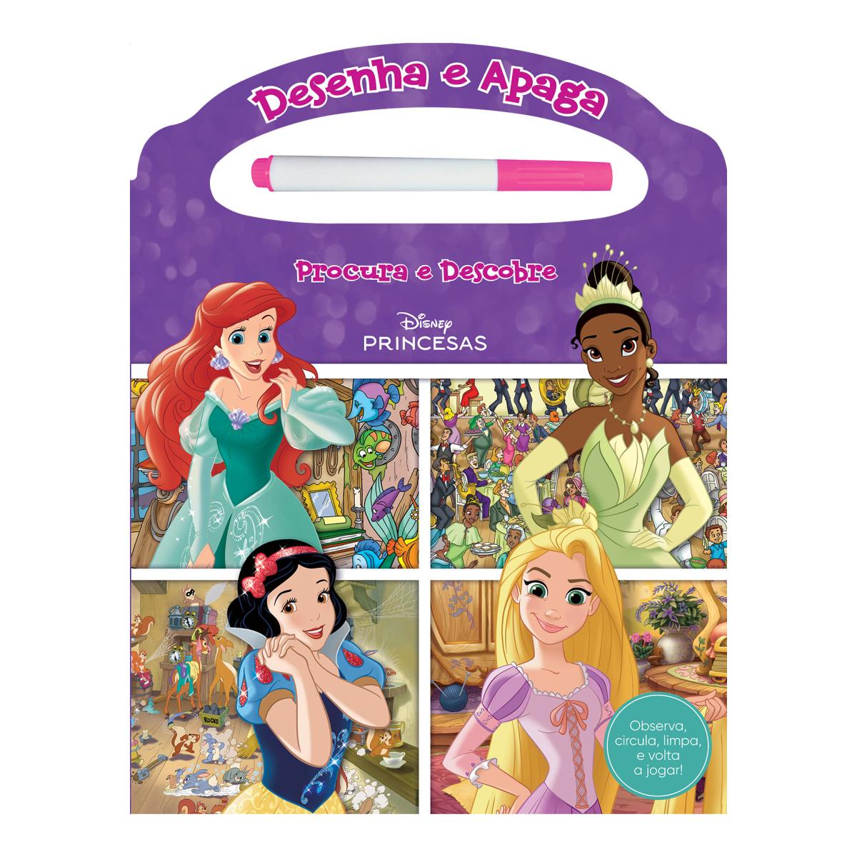 Imagem 0 de Disney Princesas – Desenha e Apaga, Procura e Descobre