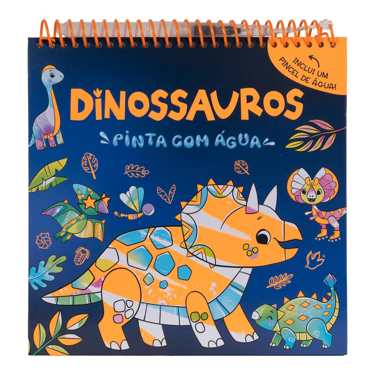 Imagem 0 de Dinossauros - Pinta com água