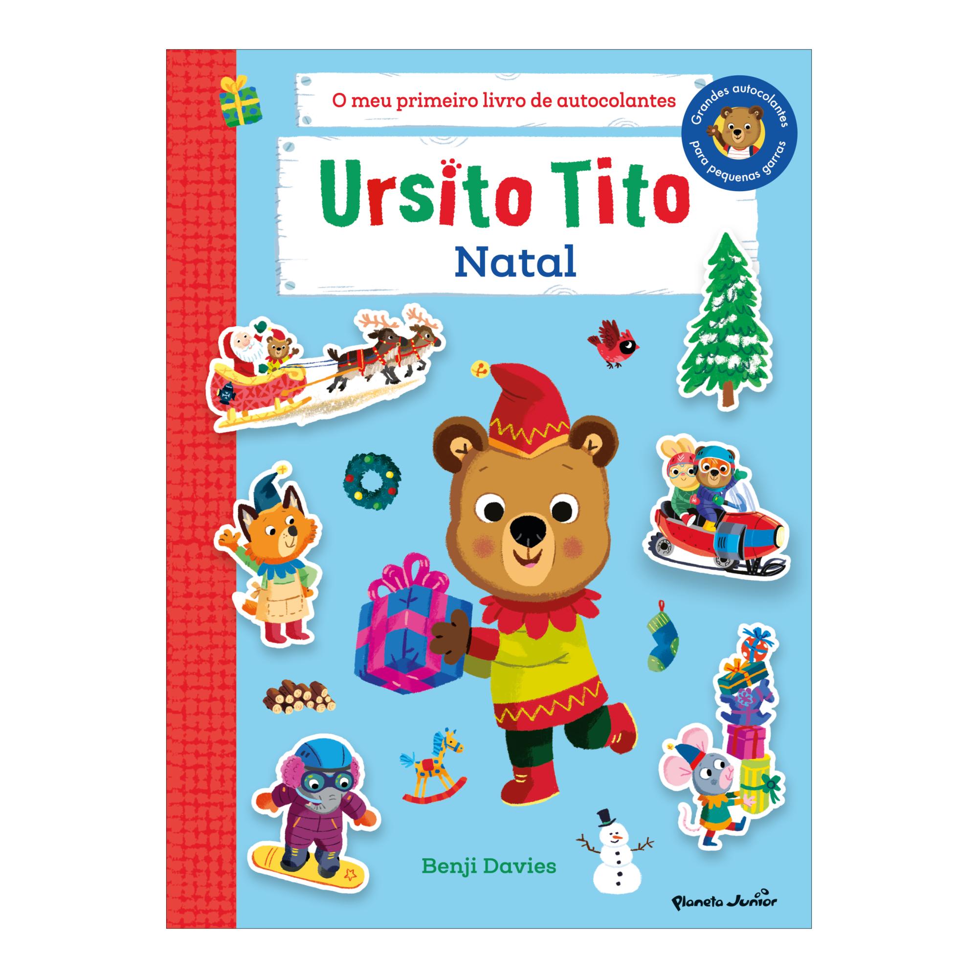 Imagem 0 de Ursito Tito Natal O Meu Primeiro Livro De Autocolantes