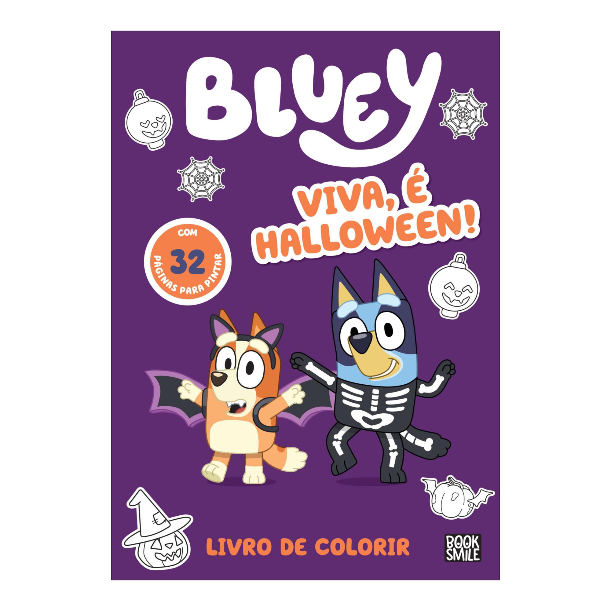 Imagem 0 de Bluey: Viva, é Halloween: Livro de Colorir