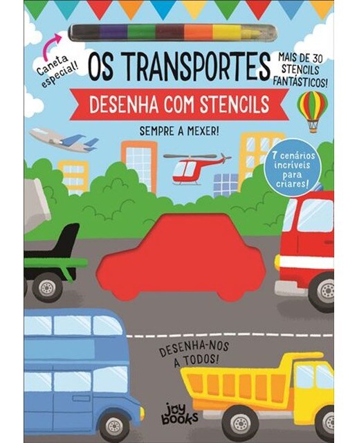 Imagem 0 de DESENHA COM STENCILS: OS TRANSPORTES