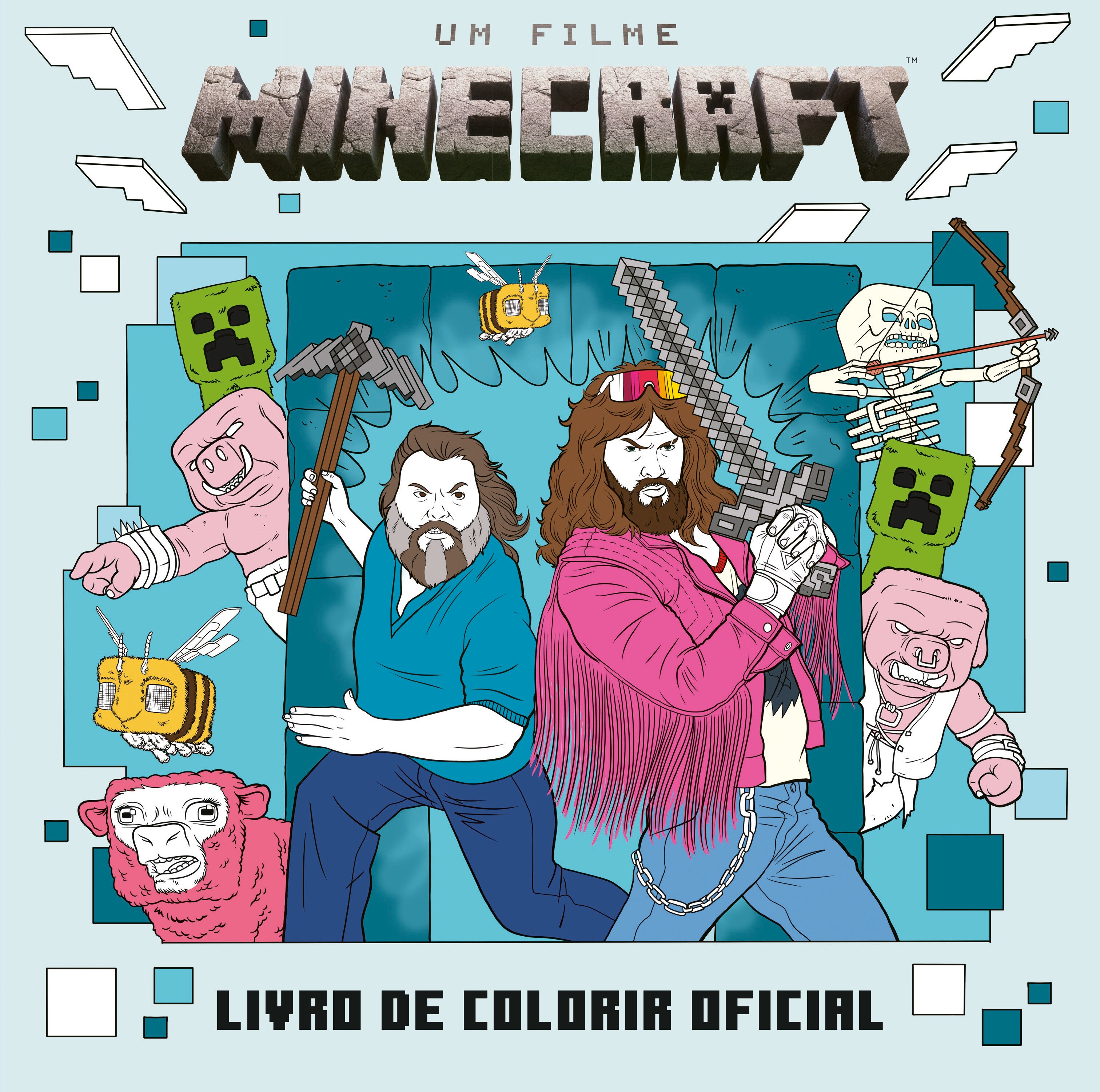 Minecraft - Um Filme Minecraft: Livro de Colorir Oficial 1
