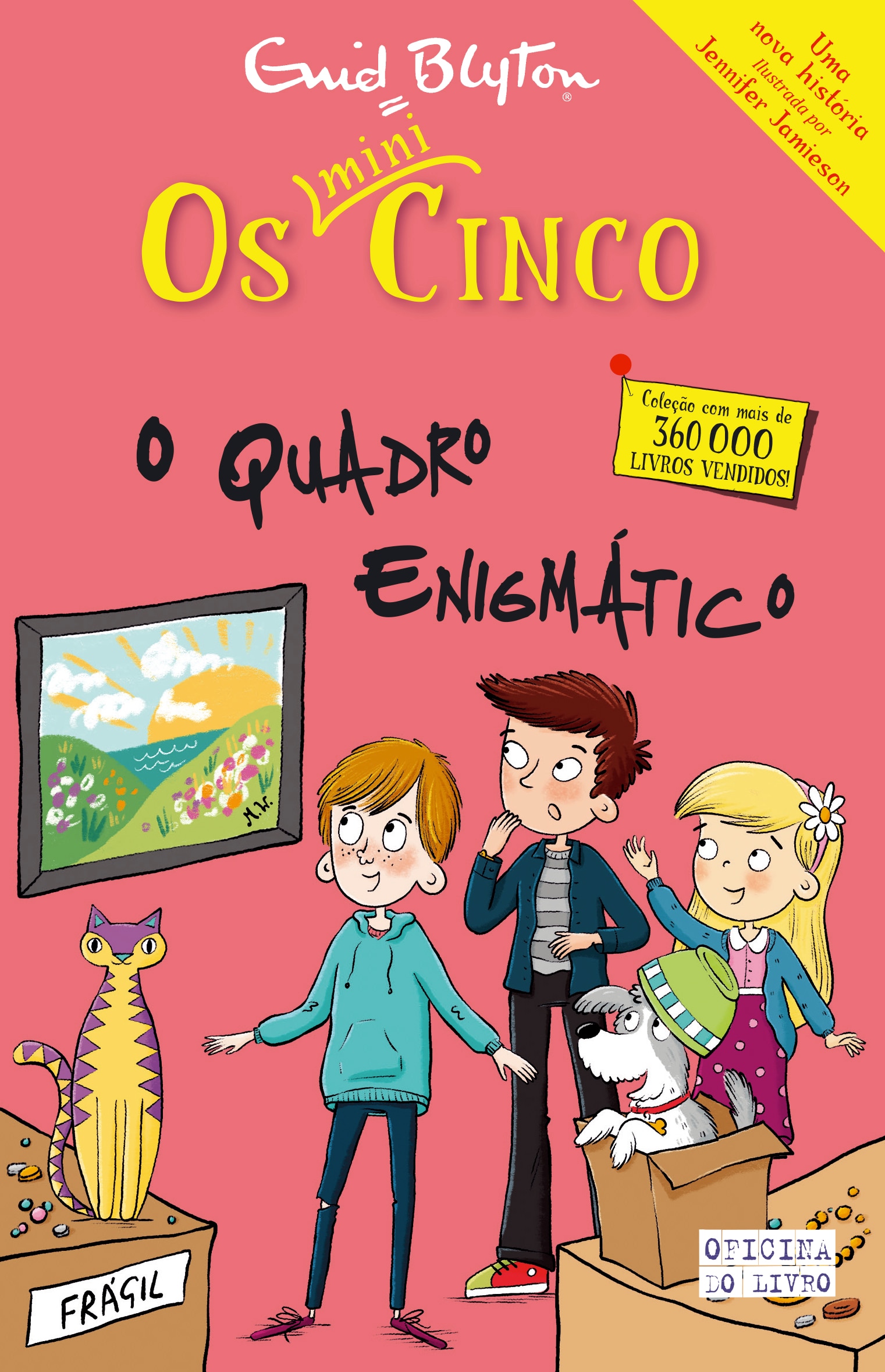 O Quadro Enigmático - Os Mini-Cinco N.º 17 1
