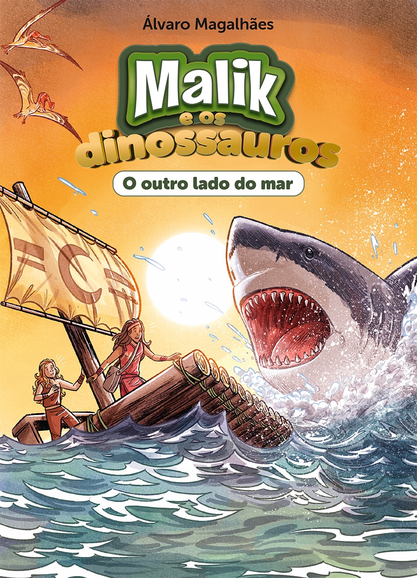 Malik e os dinossauros - O outro lado do mar - Livro 3 1