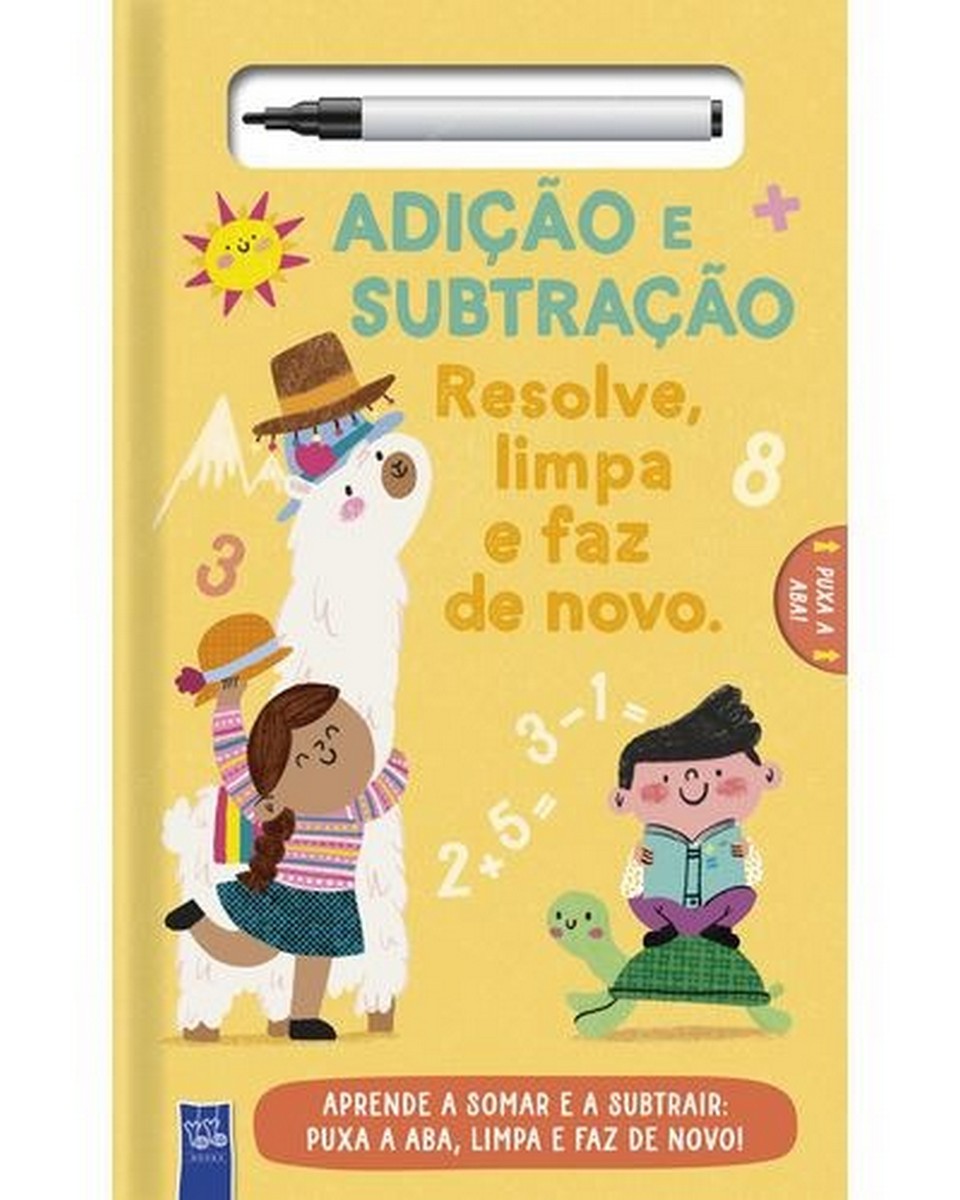 Adição e Subtração - Resolve, Limpa e Faz de Novo 1