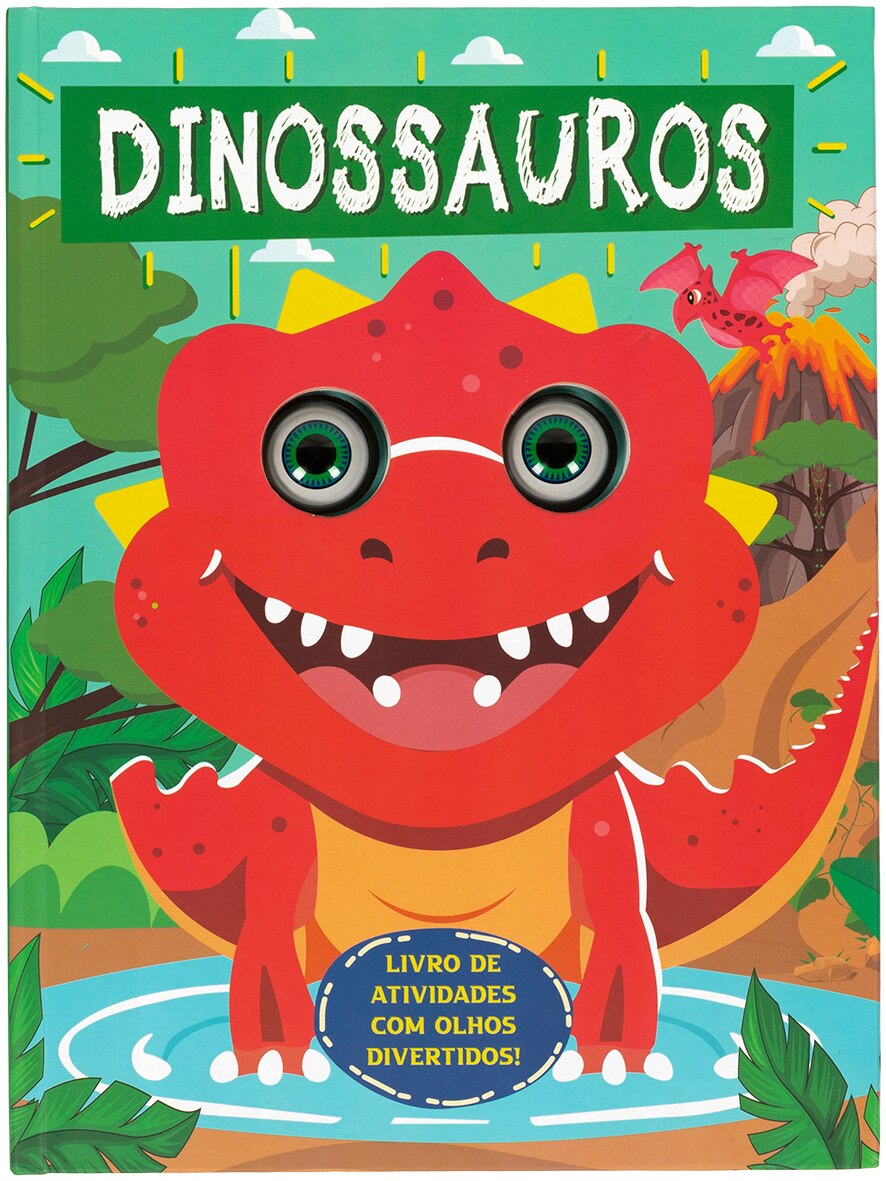 Dinossauros - Livro de Atividades com Olhos Divertidos 1