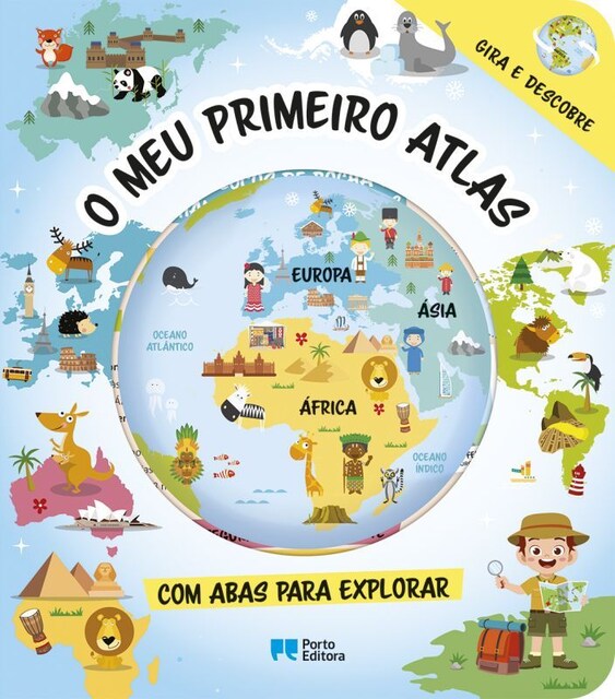 Imagem 0 de O meu primeiro atlas com abas para explorar