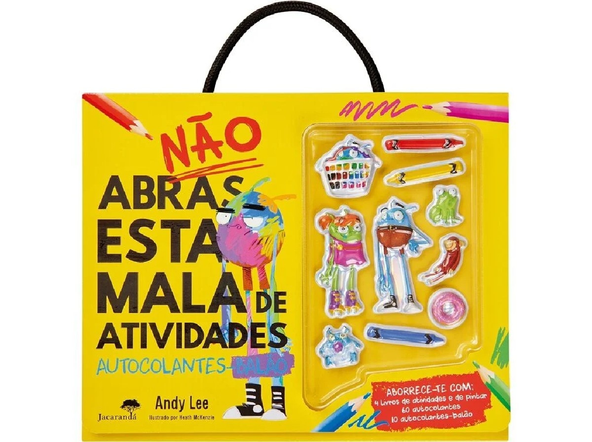Imagem 0 de Não Abras Esta Mala de Atividades