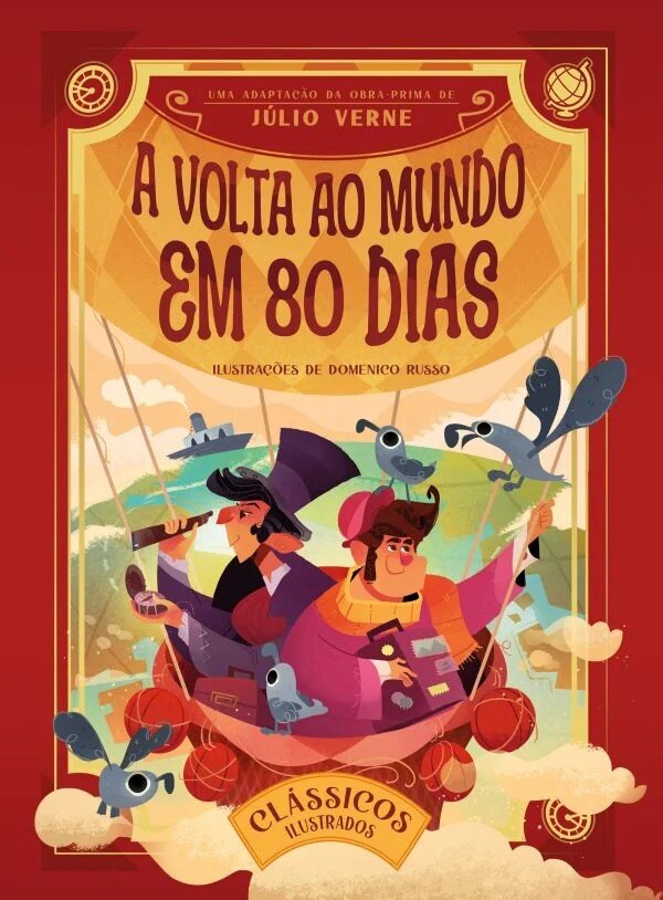 Imagem 0 de Clássicos Ilustrados: A Volta ao Mundo em 80 Dias