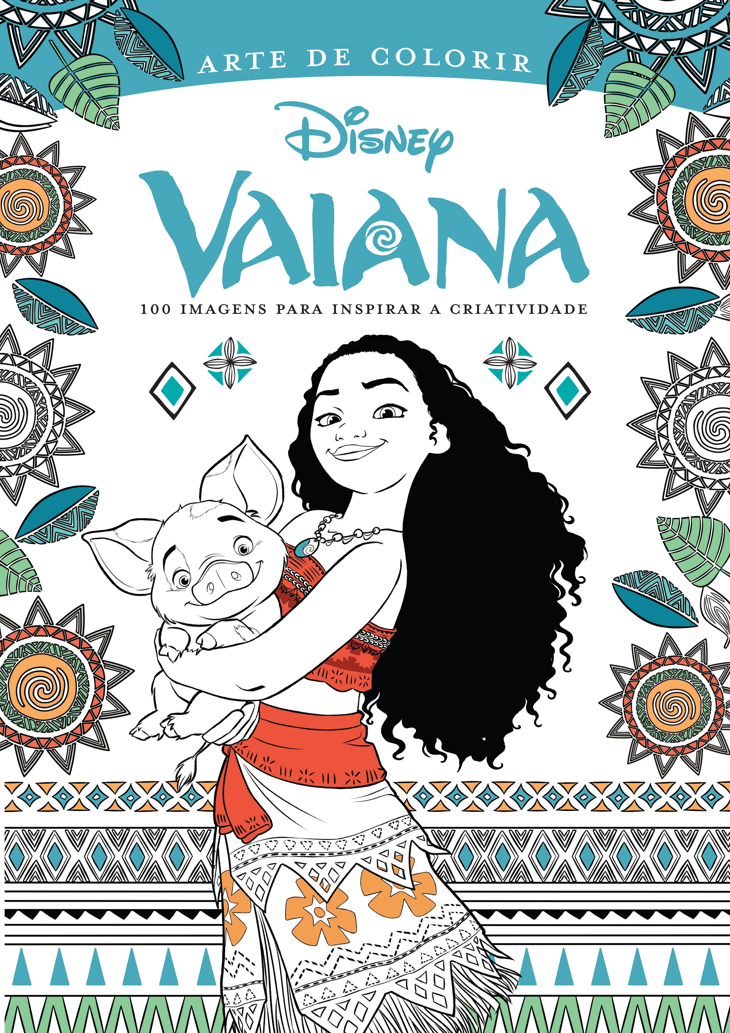 Imagem 0 de Arte de Colorir - Vaiana