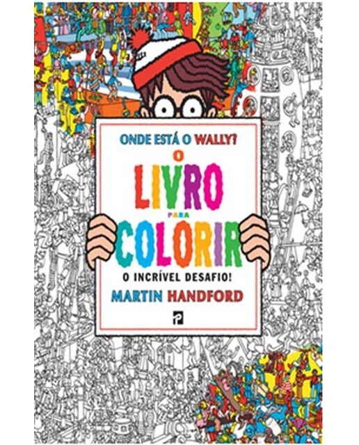 Onde Está o Wally? O Livro para Colorir 1