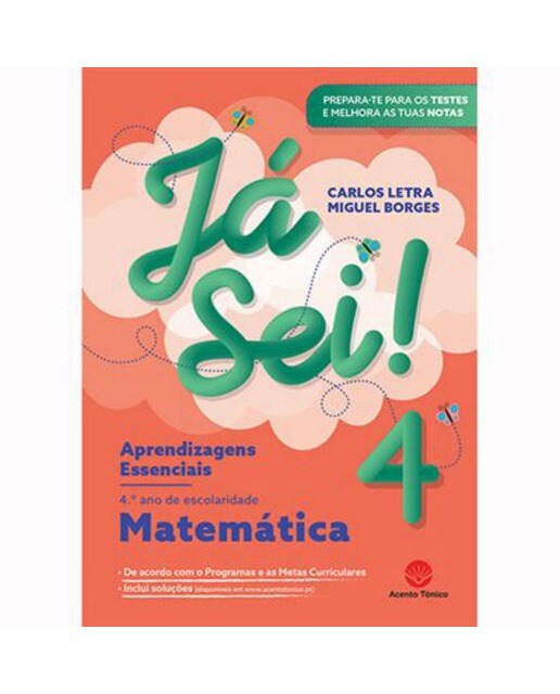 Imagem 0 de Já sei! Aprendizagens Essenciais - Matemática 4.º Ano