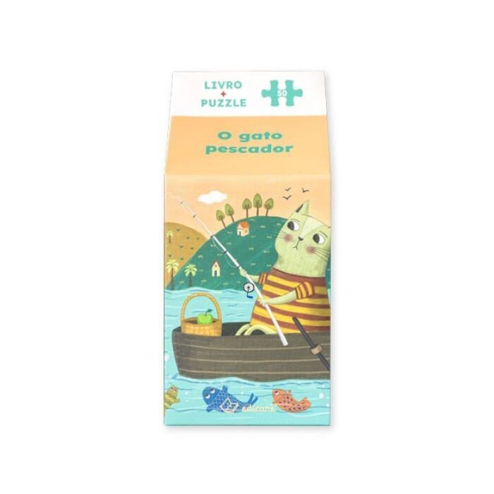 Imagem 0 de O Gato Pescador - Livro + Puzzle -50 Pcs