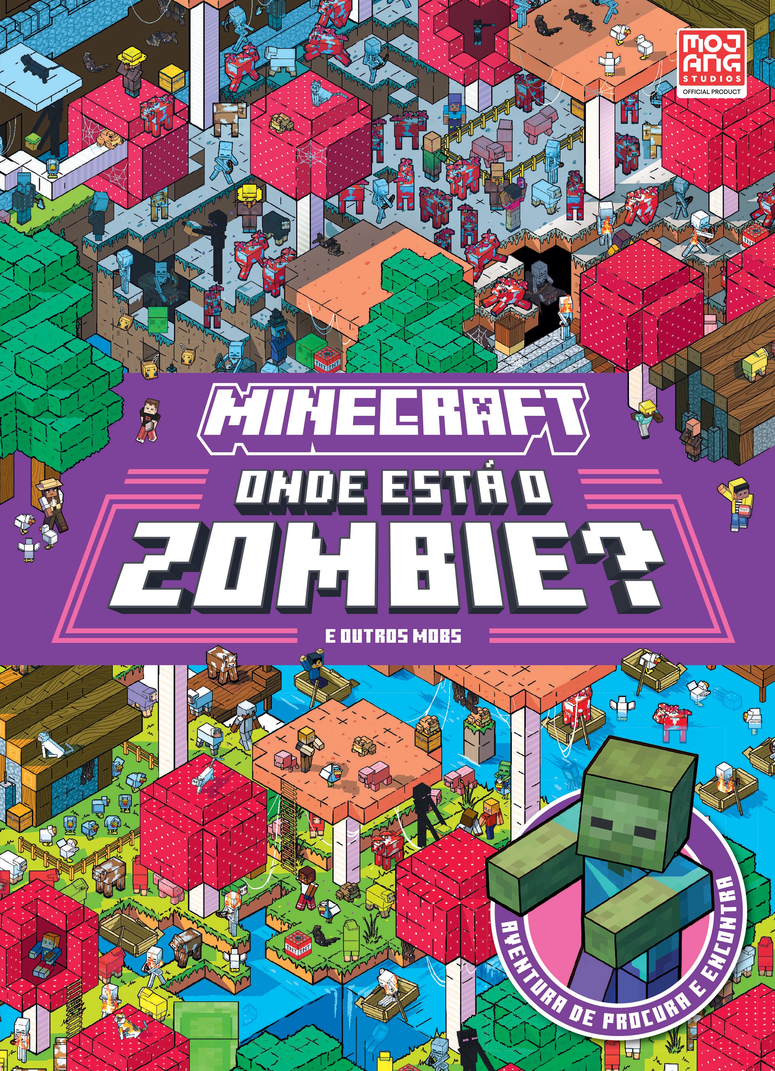 Minecraft - Onde está o Zombie? e Outros Mobs 1