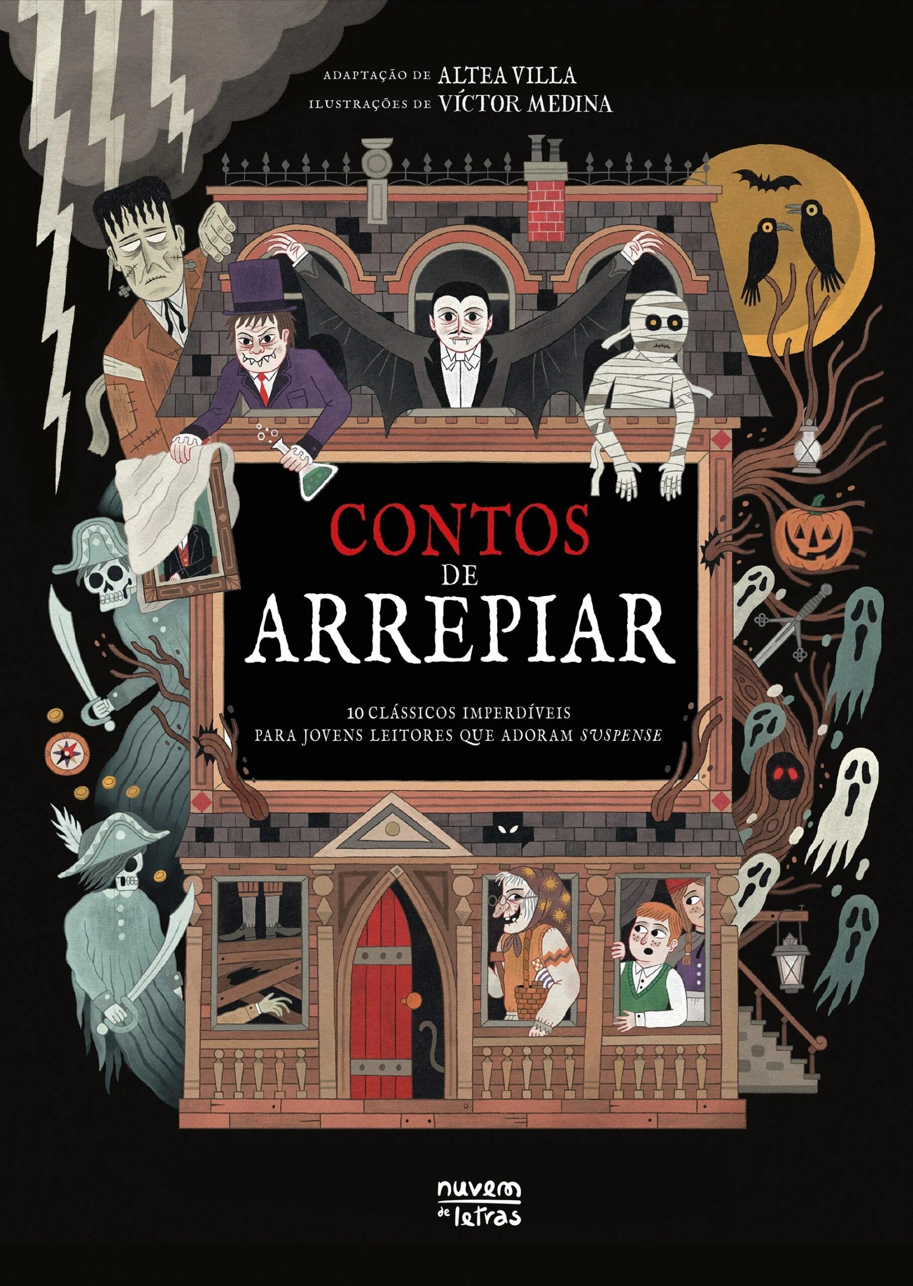 Contos de Arrepiar - 10 Clássicos imperdíveis para jovens leitores que adoram suspense 1