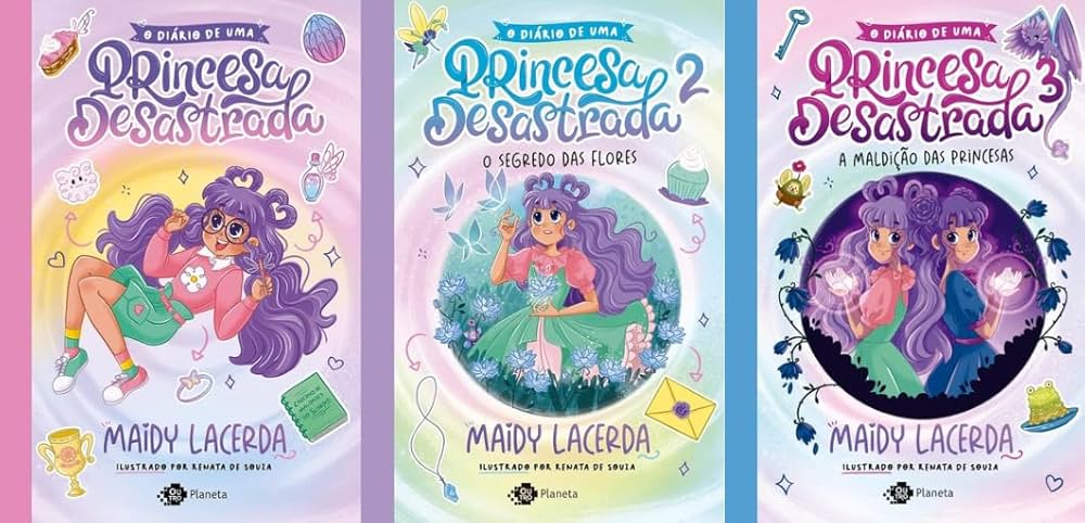 Imagem 0 de Princesa Desastrada - Box Volumes 1, 2, 3 + Póster