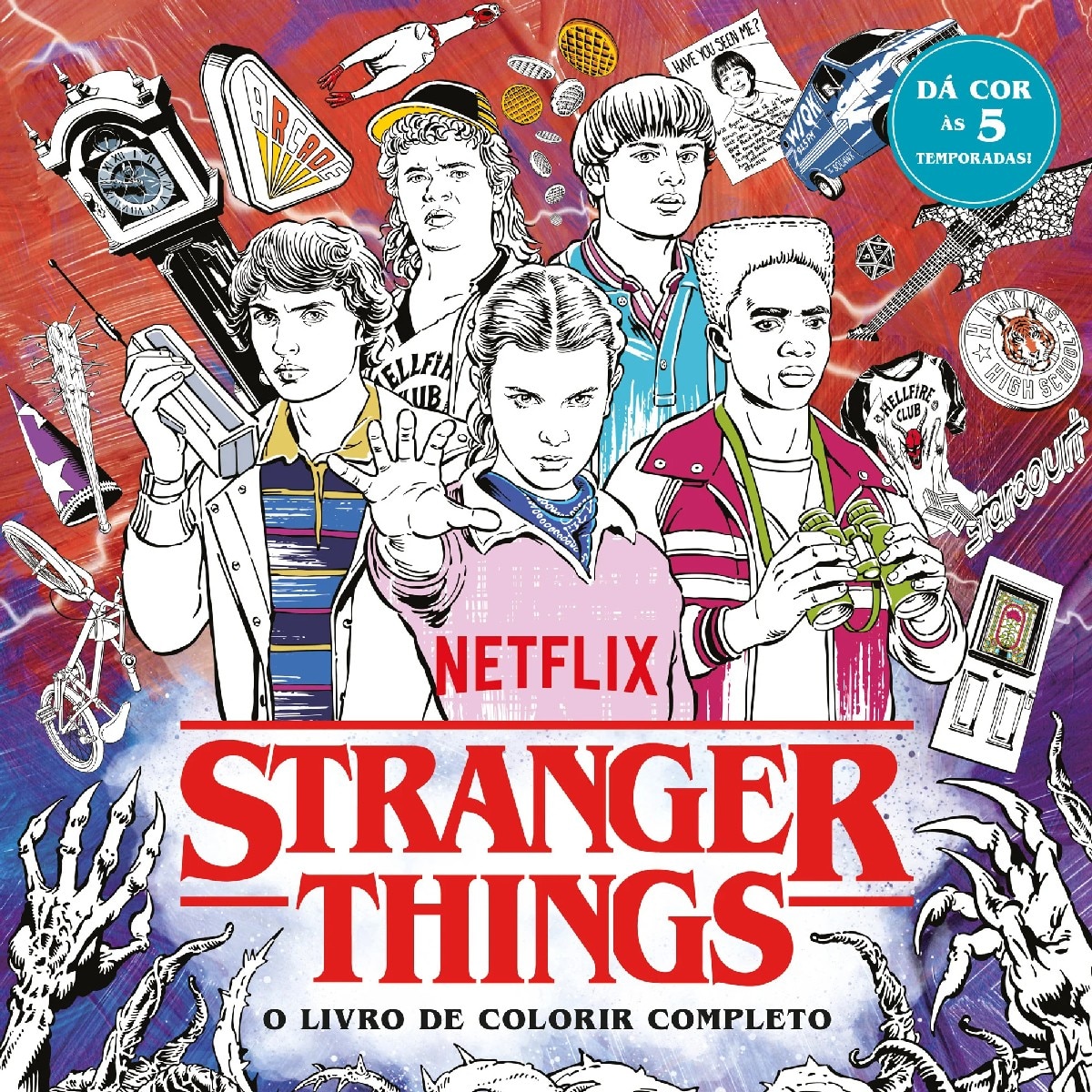 Imagem 0 de Stranger Things: O Livro de Colorir Completo